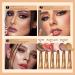 Go Ho Liquid Highlighter Wand Cream Highlighter Makeup Stick - Pearl White #04 | Smooth Natural Finish, Blendable & Silky | Cushion Applicator for a Radiant Glow - Buy Online on SooperMarket.com