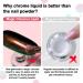 RARJSM Chrome Nail Powder | Liquid Magic Aurora Metallic Chameleon | Iridescent Glitter for Gel Polish | No Curing Required | 5ML 0.17FLOZ - Buy Online on SooperMarket.com