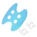 Buy Dog Care Hammock & Accessories | Fur Care Nail Cutting Harnesses Pet Helpers - Blue S - Buy Online on SooperMarket.com