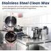 3 in 1 Stainless Steel Wax Cleaner Metal Polish Paste Rust Remover for Stainless Steel Ceramic Coating for Stainless Steel Appliances Stainless Steel Polish 2 Pcs - Buy Online on SooperMarket.com