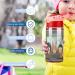 Bob's Drive Burgers Kids Water Bottle | Vacuum Insulated Stainless Steel 500ml Cup with Straw | Toddler Thermos in Pink Style - Buy Online on SooperMarket.com