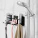 pickpiff Razor Holder with Razor Blades Refills Storage Self-Adhesive Stainless Shaver Hook Wall Mouthed Bathroom Shower Accessories Black Single Other - Buy Online on SooperMarket.com