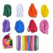 KRISMYA Kids Loom Loops Refills,192 Pcs Loom Potholder Loops Weaving Loom Loops with Multiple Colors for Kids DIY Crafts Supplies,Compatible with 7 Inch Weaving Loom