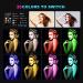 LUXCEO RGB LED Photography Lighting Wand - 1000 Lumens, CRI 95+, USB Rechargeable, Remote Control, Carry Bag - Adjustable Color Temp, 36 Colors - Buy Online on SooperMarket.com