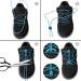 Buy CampTeck Quick Release Elastic Shoelaces - Grey Quick Lacing System for Easy Fit - International Shipping Available - Buy Online on SooperMarket.com