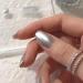 Silver Nail Polish Glitter Chrome Metallic Nail Varnish Quick Dry Breathable Holographic Metal Mirror Effect Nail Polish No UV Needed Nail Polish Nail Art DIY Nail Salon for Women Girls at Home - Buy Online on SooperMarket.com