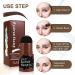 Medium Brown Eyebrow Stamp Kit | Waterproof Powder Template for Quick Makeup Application - Buy Online on SooperMarket.com