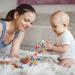 MyDova Silicone Baby Bite Toys | BPA-Free Gripping Ball Rattles for 0-9 Months | Perfect Baby Gift in Pink - Buy Online on SooperMarket.com