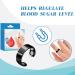 Buy Magnetic Lymphatic Drainage Ring | Acupressure Blood Sugar Control for Travel Health Care - Fast International Shipping - Buy Online on SooperMarket.com