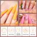 Lavender Violets 12-Colours Acrylic Powder Nail Kit with DIY Art Tools - N963A Sunset Rose Gold - Buy Online on SooperMarket.com