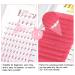 Pink 6D Colored Premade Fans Lash Extensions | Short Stem Pointy Base | Volume Fans | 0.07 D Curl | Mix 8-15 | Eyelash Extensions - Buy Online on SooperMarket.com