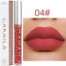 3Pcs Matte Liquid Lipstick Set - 24 Hour Long Lasting Waterproof Lip Stain Makeup - Dark Red & Nude Lip Gloss Kit for Women - Buy Online on SooperMarket.com