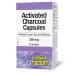 Natural Factors Activated Charcoal Capsules 250mg 90 softgels Used for Digestive Support Detox Bloating and Gas