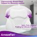 AmazeFan Luxury Bath Pillow with 4D Air Mesh Technology - Ergonomic Spa Pillow for Head, Back, Shoulder, and Neck Support - 6 Suction Cups - Fits All Bathtubs, Hot Tubs, and Home Spas (US Patent) - Buy Online on SooperMarket.com