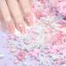 1000-Piece 3D Nail Decoration Set | 8 Color Nail Charms & Connectors | DIY Manicure & Jewelry Accessories - Buy Online on SooperMarket.com