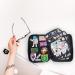 Large Portable Travel Brooch Pin Carrying Case - Black Organizer for 250 Pins, 2 Zipper Pockets, Display Bag - Enamel Lapel Pin Storage - Buy Online on SooperMarket.com