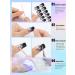Kalolary Gel Nail Polish Strips Semi Cured Nail Gel Art Sticker Waterproof Full Nail Wraps Decal Sets with Nail File and Stick for Women Girls Nail Art Decor (UV/LED Lamp Required) (14) - Buy Online on SooperMarket.com