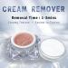 Strawberry-White Eyelash Extensions Remover Cream | Low Irritation Adhesive Remover for Sensitive Eyes (5g) - Fast Action - Buy Online on SooperMarket.com