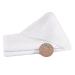 ZIMEL HOMES Plain White Hooded Baby Towel Set for Newborns 75 cm x 75 cm-Highly Durable Baby Hooded Bath Time Towel 100% Cotton Pack of 1 White Towel