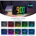 Ankilo Digital Alarm Clock for Deep Sleepers | RGB Color Changing Night Light & Charging Station | Bright LED Bedside Clock for Kids & Adults - Buy Online on SooperMarket.com