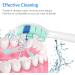 Senyum Replacement Toothbrush Heads for Philips Sonicare - 10 Pack, White | Compatible with Sonicare Electric Toothbrushes - Buy Online on SooperMarket.com