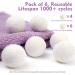 Buy Organic Wool Dryer Balls - 100% New Zealand Wool XL Size 6-Pack | Natural Fabric Softener & Shorten Drying Time - Buy Online on SooperMarket.com