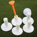 FINGER TEN Golf Rubber Tee Driving Range 5 Pack - Indoor/Outdoor Practice Mat Tee Adaptor Set - White/Black Tee Holder for Hitting Mats, 1.5 Size - Buy Online on SooperMarket.com