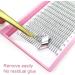 3D-C Pre Made Fan Eyelash Extensions 9-15mm - Short Stem Russian Volume Lashes 0.10 - 3D-C-0.10-9-15 Mix - Buy Online on SooperMarket.com