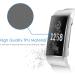 Fintie 3 Pack Screen Protector & Case for Fitbit Charge 3 - Full Protective Bumper Shell in Black, Clear, Silver - Buy Online on SooperMarket.com