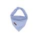 Unique Style Paws Dog Bandanas 1PC Washable Cotton Triangle Dog Scarfs for Small Medium Large Dogs and Cats Large (Pack of 1) Blue Stripe