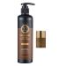 Daeng Gi Meo Ri - New Gold Real Cover Shampoo + Ki Gold Quick Hair Cover Cushion (Natural Brown): Korean Hair Care Combo for Gray Hair Darkening & Instant Scalp Coverage