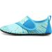 JIASUQI Kids Water Shoes Quick Dry Aqua Socks - Easy Line Blue | Beach & Pool 3.5/4.5 UK - Buy Online on SooperMarket.com
