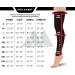 Mojo Compression Sports Thigh Sleeve for Hamstring & Quad Injuries Unisex Small Black | International Shipping Available - Buy Online on SooperMarket.com