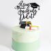 Arthsdite 1Pc You Did It Cake Topper/Class of 2024 Cake Decorations/Congrats Grad Graduation Party Decorations - Black Glitter Black You Did It Cake Topper - Buy Online on SooperMarket.com