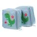 KALLORY Period Pad Pouch 2pcs Aunt's Towel Storage Bag Girly Decor Travel Wallet Zip Wallet Napkin Travel Pouch Pad Purse Menstrual Pad Bag Nylon Decorative Period Pouch Period Pad Bag