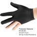 Patikil 3 Fingers Pool Gloves - Left & Right Hand Billiard Cue Glove for Carom, Snooker, and Pool - Black - Buy Online on SooperMarket.com