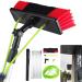 photovoltaic cleaner window cleaning pole Window Cleaning Pole Water Fed Telescopic Extended Extension Conservatory Hose Fed Brush Kit 30cm Brush Head 10m Rod