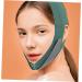 Baluue Face-lifting Tool Belt Beauty Bandage Reusable v Line Belt Slimming Mask Green Spandex - Buy Online on SooperMarket.com