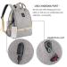 Double Layer Breast Pump Backpack with Cooler & Moistureproof Bag - Grey, USB Charging Port - Ideal for Outdoor Working Moms - Buy Online on SooperMarket.com