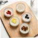 Alipis 10pcs Clear Glass Bowl Transparent Bowl Bozai Cake 3X6X6CM As Shown - Buy Online on SooperMarket.com