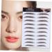 PLAFOPE 6D Hair- Eyebrows Stickers 4pcs Eyebrow Stickers 6d Hair-like Eyebrow Transfer Stickers Eyebrow Trimming 4 Stickers - Buy Online on SooperMarket.com