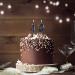 10th Birthday 3D Diamond Number Candle - Black Cake Topper for Family Baking & Theme Party - Buy Online on SooperMarket.com