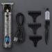 Ten-Tatent Professional Hair Clippers for Men - Cordless Beard Trimmer with T-Blade, Precision Cutting and Zero Gapped Grooming Kit in Grey - Buy Online on SooperMarket.com