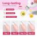 SAVILAND Builder Nail Gel - Clear Pink Thickening Gel with Castor Oil & Vitamin E | LED Cured Hard Gel for Home Nail Care & Strengthening - Buy Online on SooperMarket.com