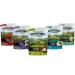 Calbee Harvest Snaps Sampler Variety Pack - Plant-based Gluten Free Crisps - 3 Oz 5 Pack In Sanisco Packaging