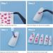 PAGOW 16 Sheets Heart Nail Art Stickers - Self-Adhesive Love Decals for Nail Decoration - Fingernail Stickers for Women, Girls, Kids - Buy Online on SooperMarket.com