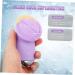 Didiseaon 1pc Facial Cleanser Face Cleansing Brush Cleanser Brush Waterproof Face Brush Deep Cleansing Face Brush Face Cleaning Tool Charging Mode Exfoliating Brush Silica Gel Purple - Buy Online on SooperMarket.com