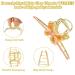Whaline 6Pcs Large Butterfly Hair Claw Clips - Colorful Non-Slip Hair Claws for Women Girls - Strong Spring Hair Clips for Long Thick Thin Curly Hair - Buy Online on SooperMarket.com