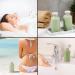 3 PCS Flip Cap Shampoo Bottles Empty Refillable Travel Bottles for Toiletries for Travel Size 200ML for Shampoo Lotions Cream Body Wash Conditioner Travel Shampoo Bottles - Buy Online on SooperMarket.com