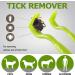Reastar Tick Remover for Dogs 5PCS Tick Removal Tool Dog Tick Remover with Set of 3 Tick Hook 1 Tick Removal Pen and 1 Tick Comb - for Dogs Cats Humans - Buy Online on SooperMarket.com
